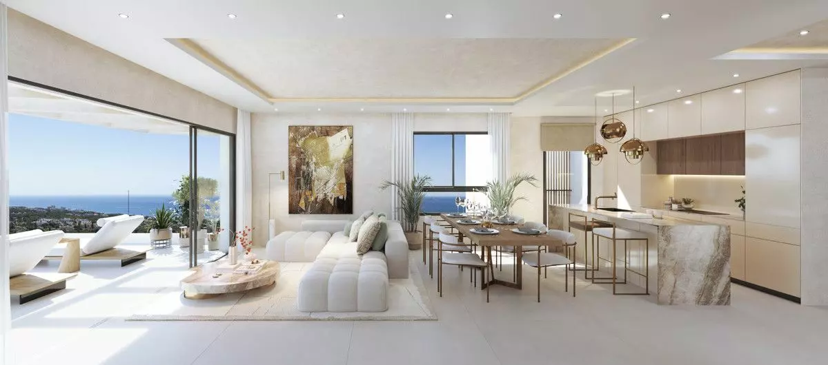 Apartment Of 133 M² With Sea Views In Marbella, Spain