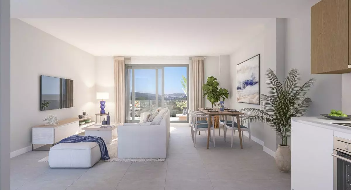 Apartment Of 118 M² With Sea Views In Manilva, Spain