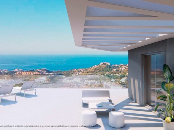 Apartment Of 125 M² With Sea Views In Benalmádena