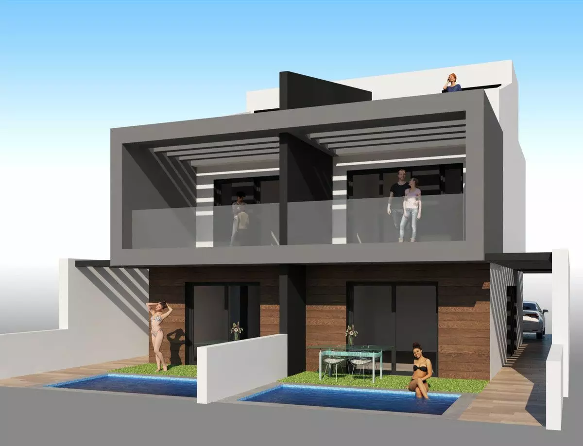Villa Of 96 M² In Santiago De La Ribera, Spain