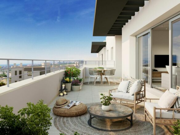 Apartment Of 119 M² With Sea Views In Estepona, Spain