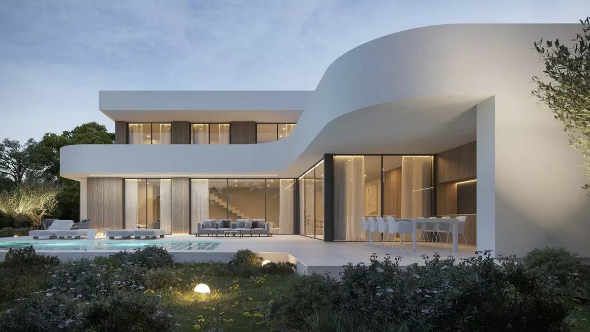 Villa Of 310 M² With Sea View In Moraira, Spain