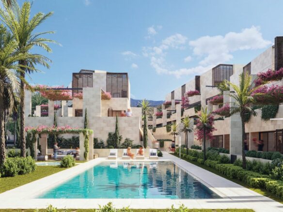 Apartment Of 134 M² With Sea View In Estepona