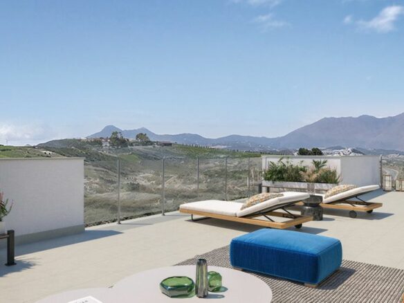 Apartment Of 118 M² With Sea Views In Manilva, Spain