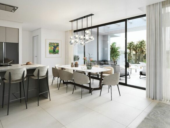 Apartment Of 136 M² With Sea Views In Estepona, Spain