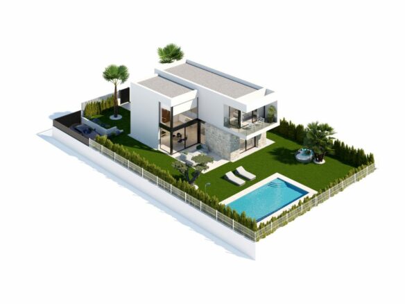Villa Of 217 M² With Mediter Real Estate In Finestrat