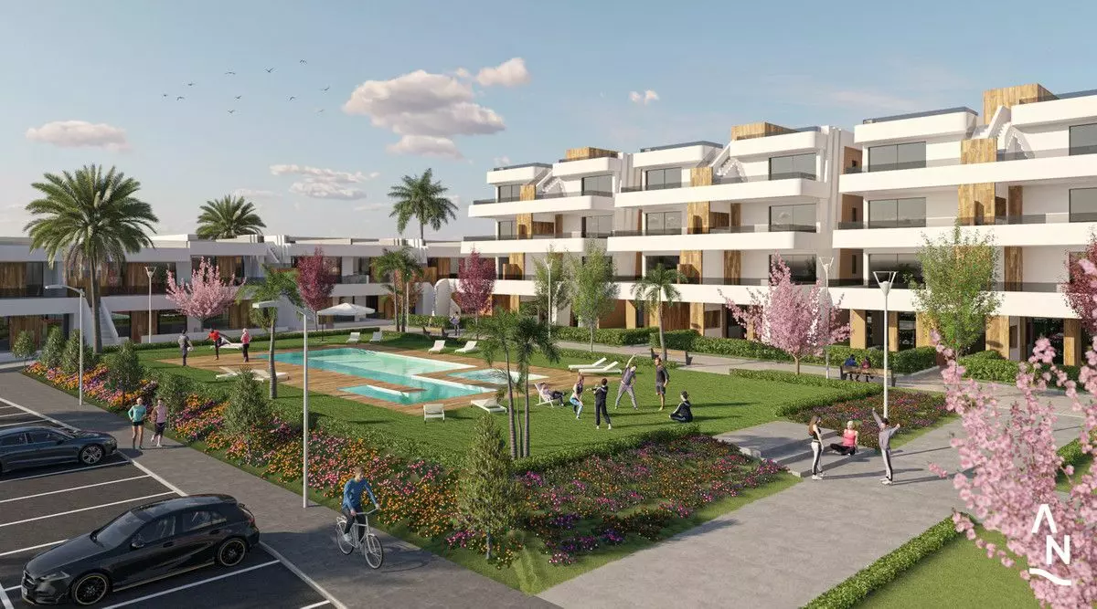 Apartment Of 90 M² In Alhama De Murcia, Spain
