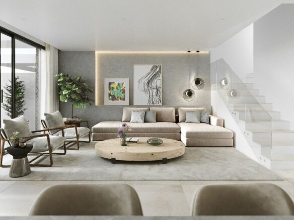 Apartment Of 136 M² With Sea Views In Estepona, Spain