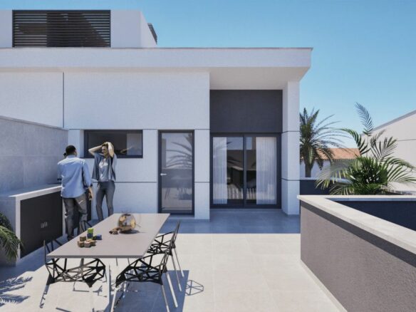 Villa Of 128 M² In Los Nietos, Spain