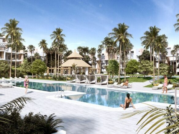Apartment Of 136 M² With Sea Views In Estepona, Spain