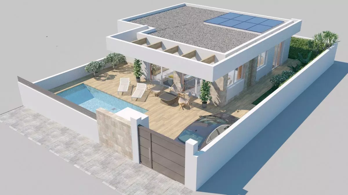 Villa Of 100 M² In Rojales, Spain