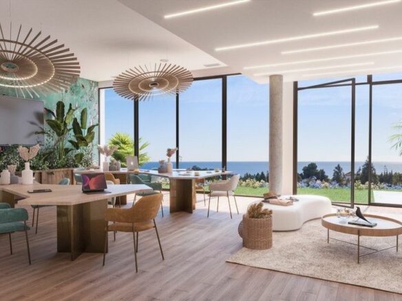 House Of 142 M² With Sea Views In Mijas, Spain