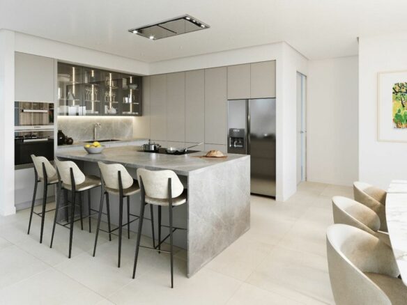 Apartment Of 136 M² With Sea Views In Estepona, Spain