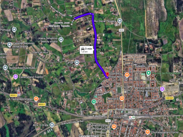 Flat Rustic Ed2 And Ap Land Of 11,750 M² With Spectacular Lisbon Views And Exclusive Access — Fonte Da Vaca, Pinhal Novo