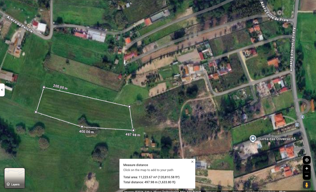 Flat Rustic Land Of 11,750 M² With Spectacular Lisbon Views And Exclusive Access — Fonte Da Vaca, Pinhal Novo