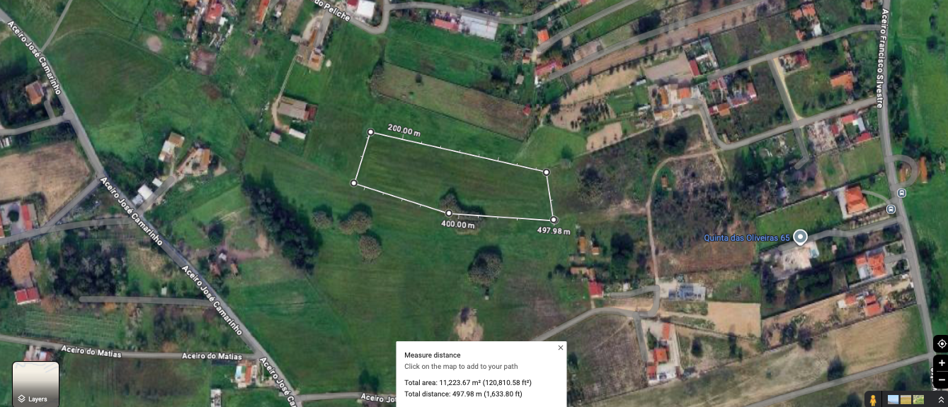 Flat Rustic Land Of 11,750 M² With Spectacular Lisbon Views And Exclusive Access — Fonte Da Vaca, Pinhal Novo
