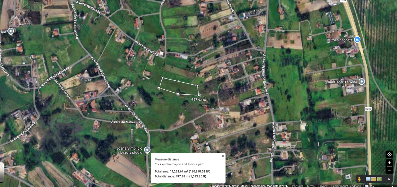 Flat Rustic Land Of 11,750 M² With Spectacular Lisbon Views And Exclusive Access — Fonte Da Vaca, Pinhal Novo