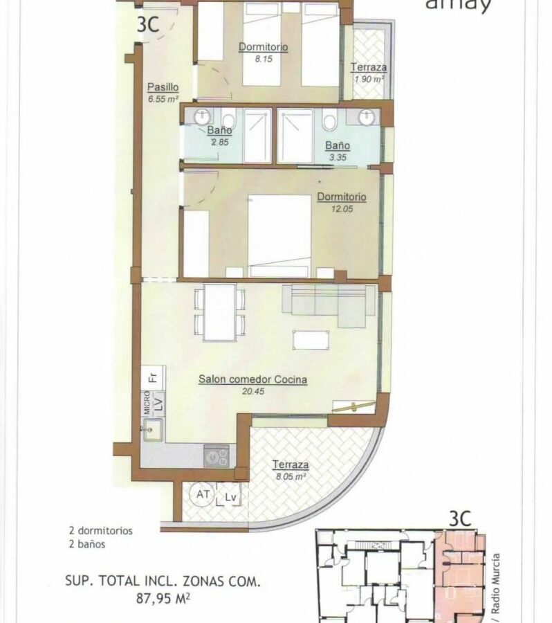 Apartment 86 M² In Torrevieja, Spain – Mediter Real Estate