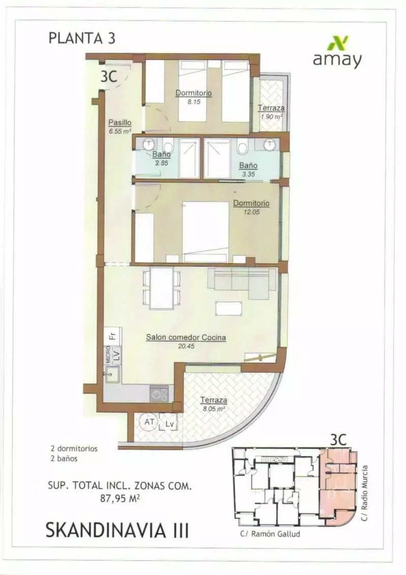 Apartment 86 M² In Torrevieja, Spain – Mediter Real Estate