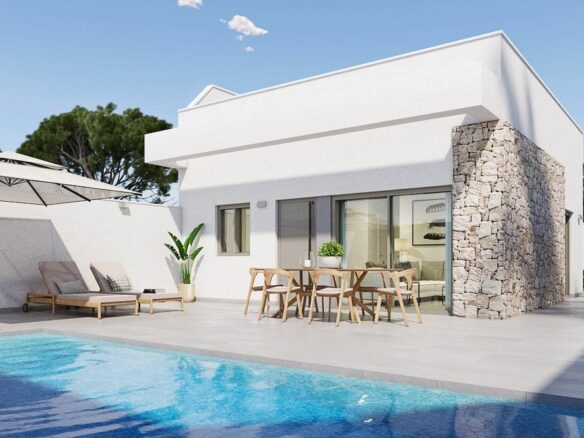 Villa Of 85 M² With Mediterranean Style In Sucina, Spain