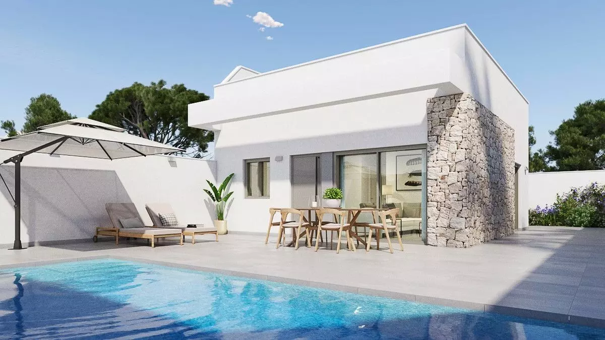Villa Of 85 M² With Mediterranean Style In Sucina, Spain