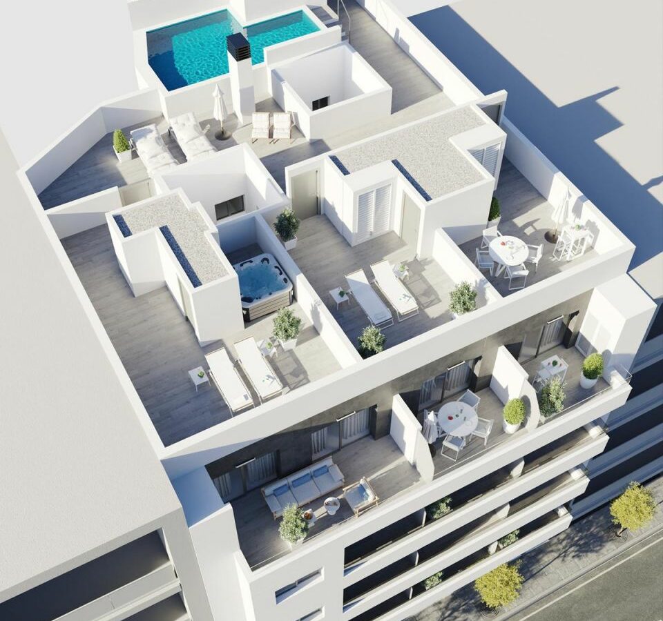 Apartment Of 111 M² In Torrevieja, Spain