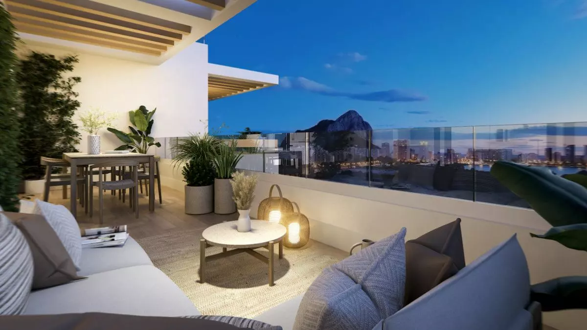 Apartment Of 113 M² With Sea View In Calpe, Spain