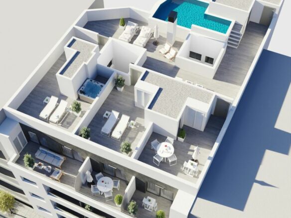 Apartment Of 103 M² In Torrevieja, Spain