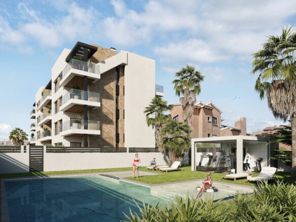 Apartment Of 87 M² With Mediterranean Sea View In Torrevieja, Spain