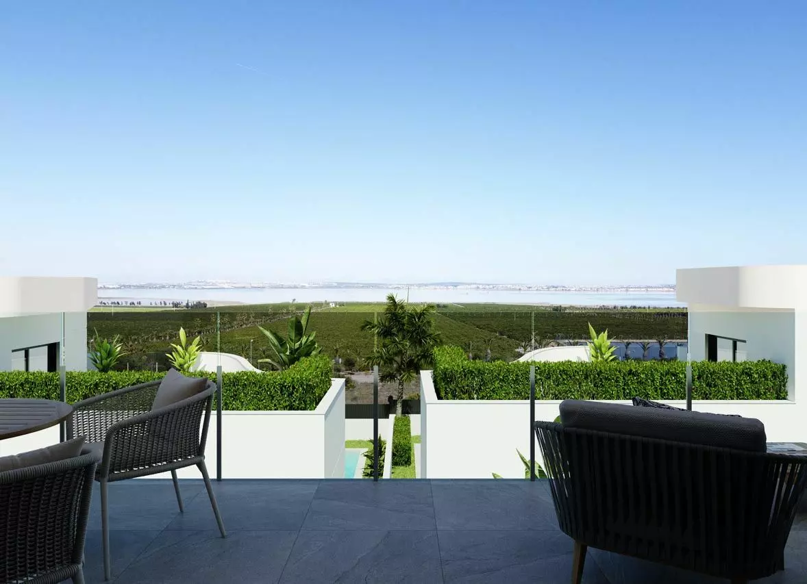 House Of 77 M² With Sea Views In Orihuela Costa, Spain