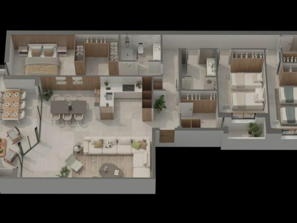 Apartment Of 169 M² In Águilas, Spain