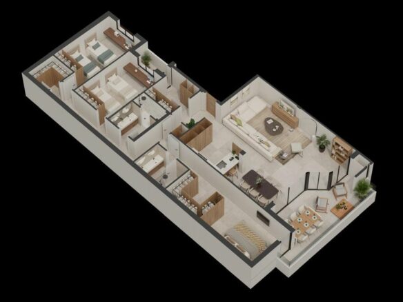Apartment Of 169 M² In Águilas, Spain