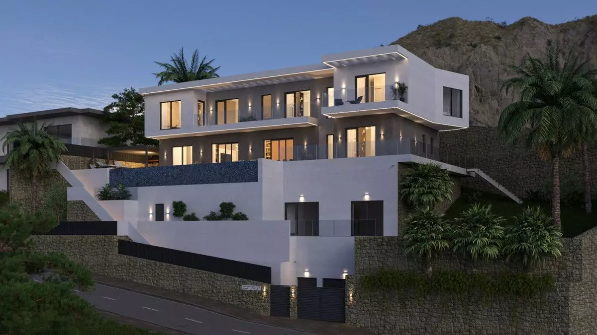 Villa Of 638 M² In Finestrat, Spain
