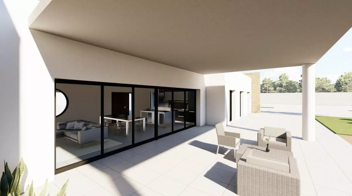 Villa Of 125 M² With Mediter Real Estate In Pinoso, Spain