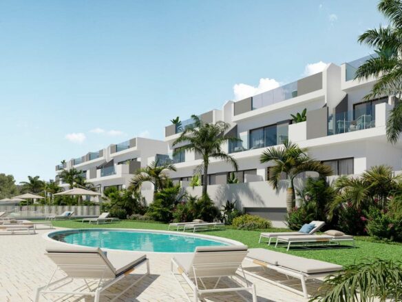 House Of 77 M² With Sea Views In Orihuela Costa, Spain