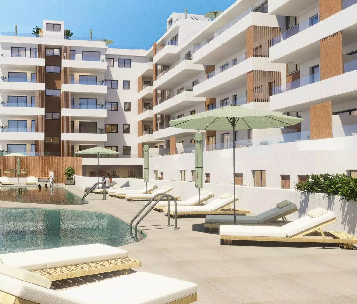 Apartment Of 99 M² With Balcony In Roquetas De Mar