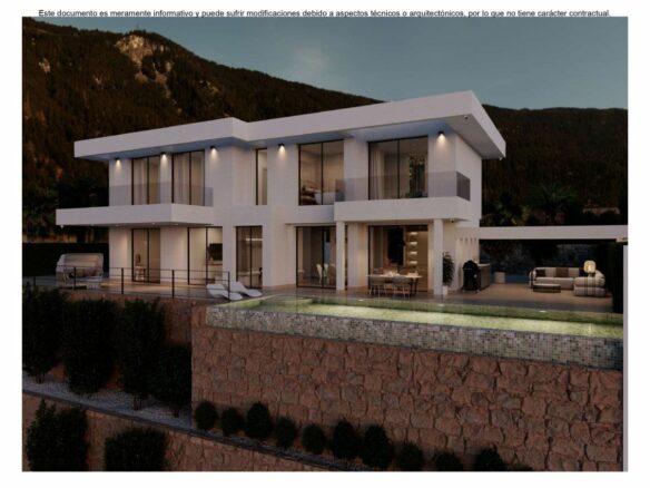 Villa Of 808 M² In Finestrat, Spain