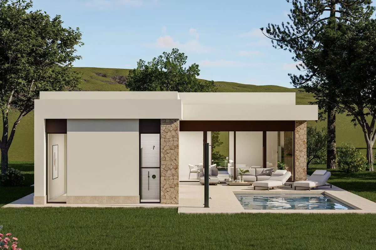 Villa Of 120 M² In Aspe Pedanias, Spain