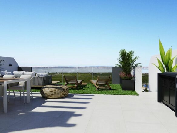 House Of 77 M² With Sea Views In Orihuela Costa, Spain
