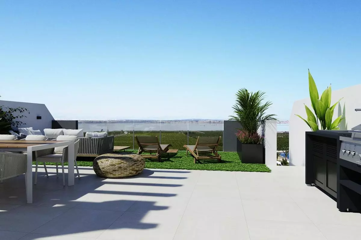 House Of 77 M² With Sea Views In Orihuela Costa, Spain