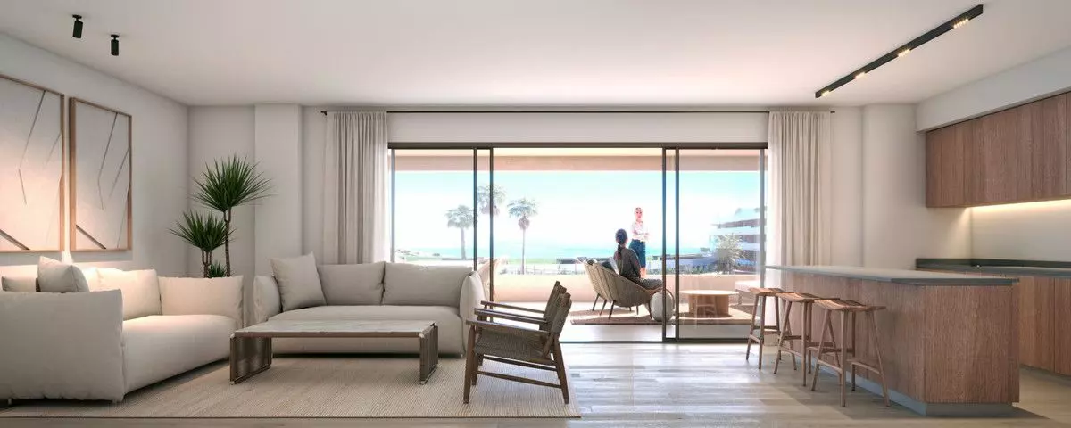 Apartment Of 123 M² With Sea Views In Manilva, Spain