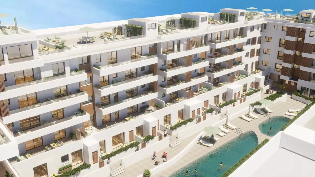 Apartment Of 69 M² In Roquetas De Mar, Spain