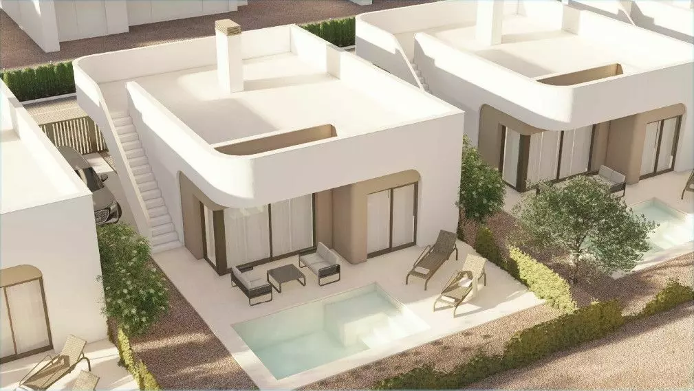 Villa Of 80 M² With Pool In Fuente Alamo De Murcia