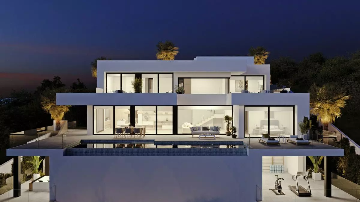 Villa Of 278 M² In Benitachell