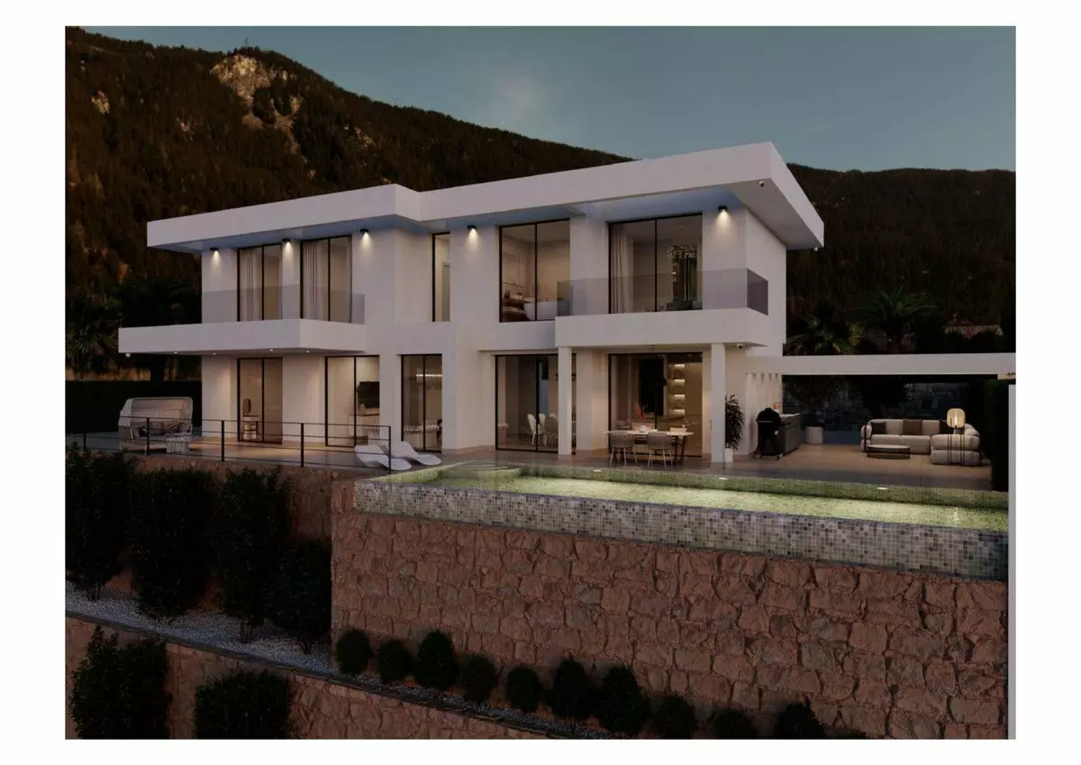 Villa Of 365 M² With [features] In Finestrat, Spain