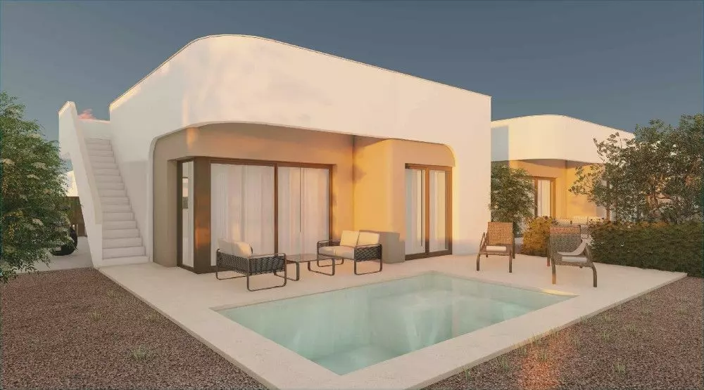 Villa Of 80 M² With Pool In Fuente Alamo De Murcia