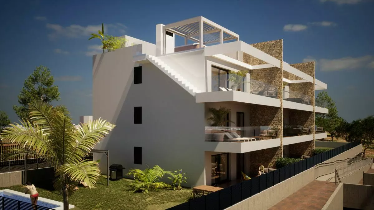 Apartment Of 89 M² In Finestrat, Spain