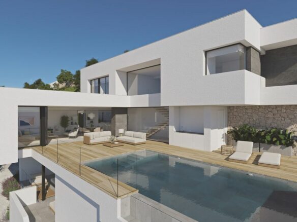 Villa Of 193 M² With Mediterranean Sea Views In Benitachell, Spain