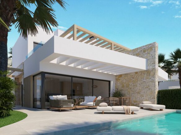 3-bedroom Villa In Aspe Pedanias, Spain (155 M²)
