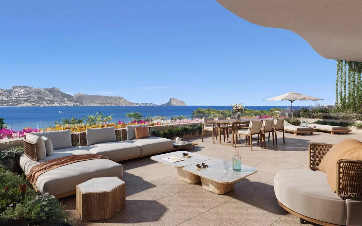 Apartment Of 87 M² With Sea Views In Alfaz Del Pi